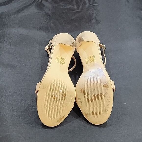 CALL IT SPRING WOMEN'S ANKLE STRAP STILETTOS OPEN ROUND TOE HEELED SANDALS - Picture 12 of 14